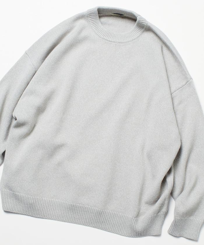 寬鬆版型 易打理 可水洗 圓領針織衫