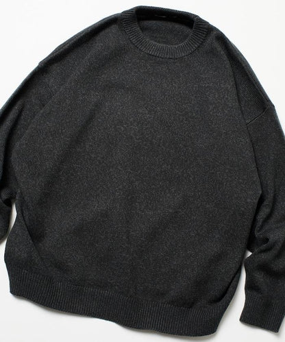 寬鬆版型 易打理 可水洗 圓領針織衫