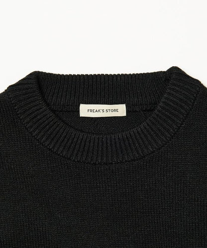 寬鬆版型 易打理 可水洗 圓領針織衫