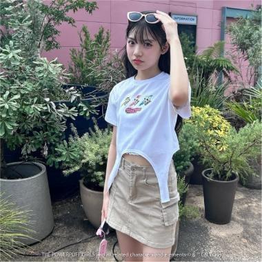 【飛天小女警】吊帶T恤（接觸冷感）