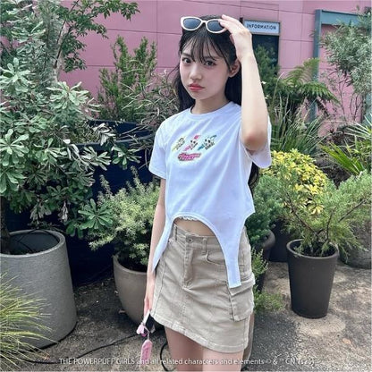 【飛天小女警】吊帶T恤（接觸冷感）