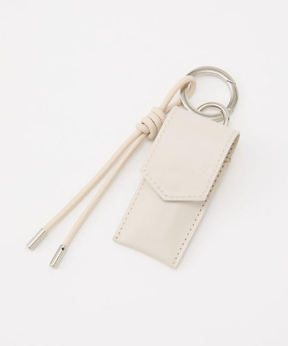 附唇形化妝包皮革掛飾