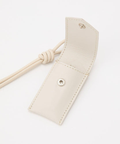 附唇形化妝包皮革掛飾