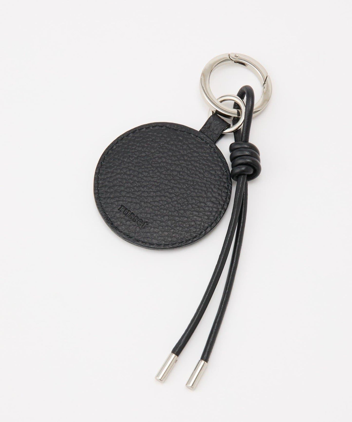 帶鏡子皮革掛飾