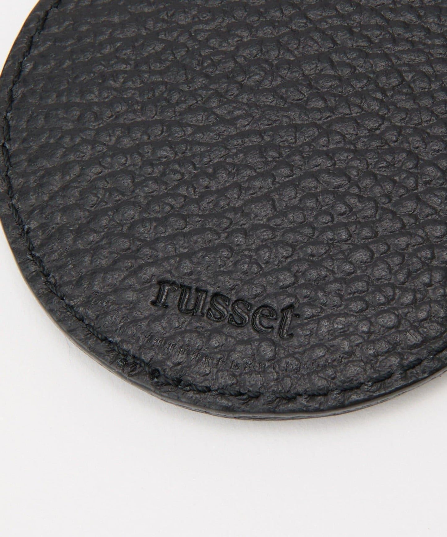 帶鏡子皮革掛飾