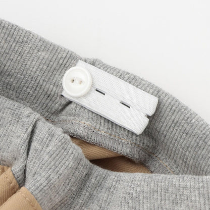 交通工具圖案長款直筒褲