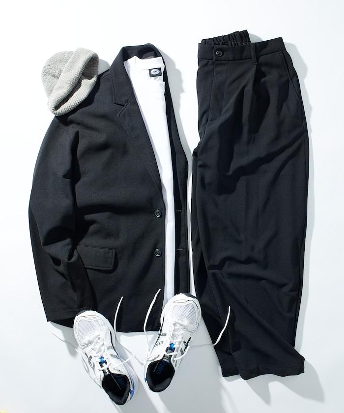 Relax Fit 寬鬆舒適西服套裝 休閒西裝外套 休閒長褲