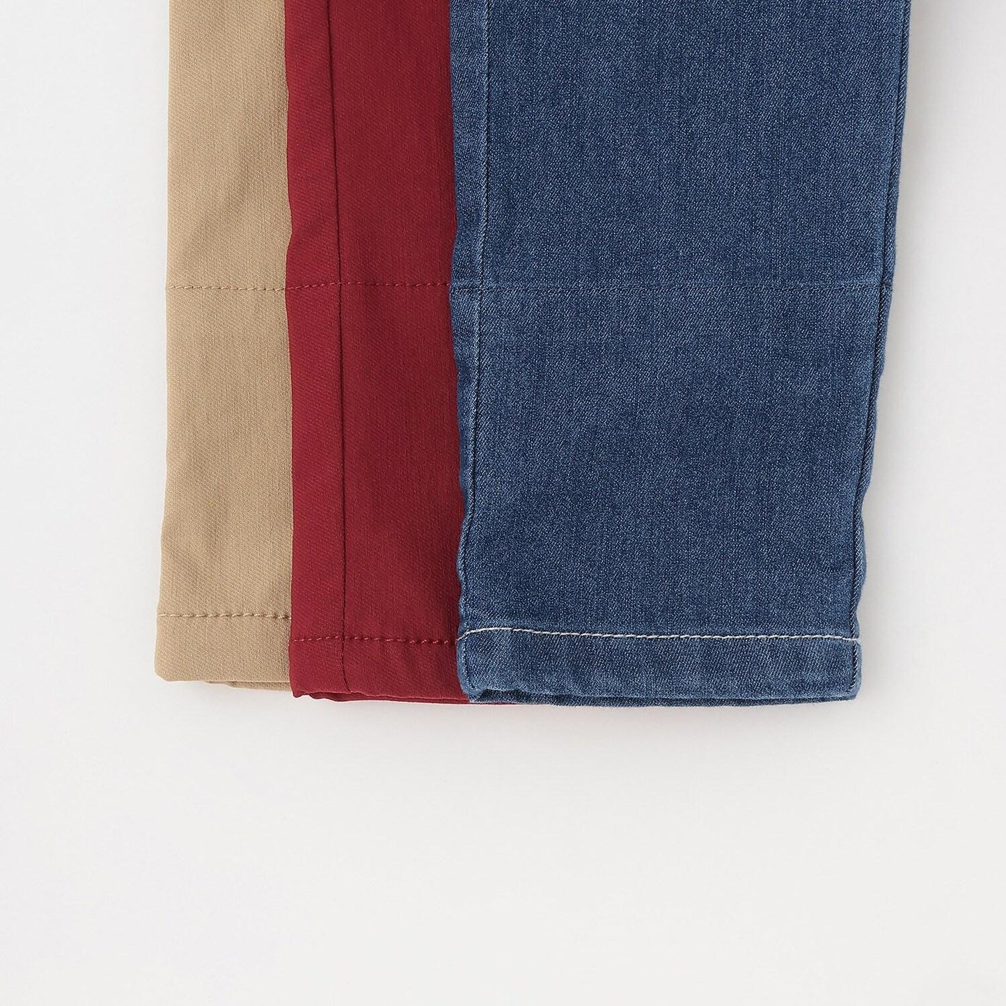 交通工具圖案長款直筒褲