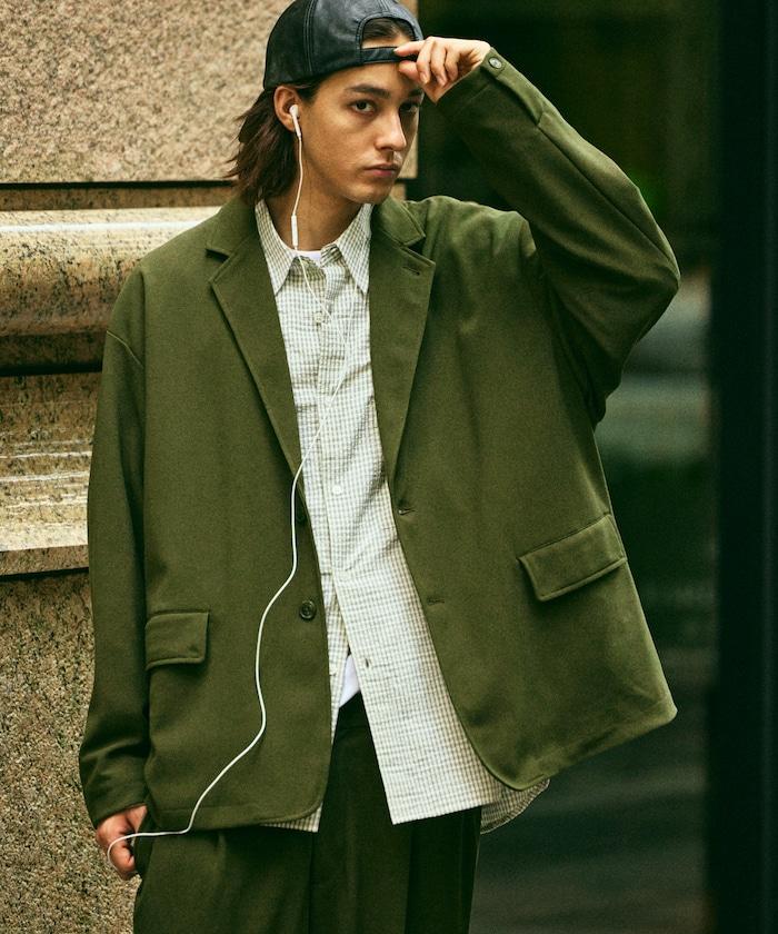 Relax Fit 寬鬆舒適西服套裝 休閒西裝外套 休閒長褲