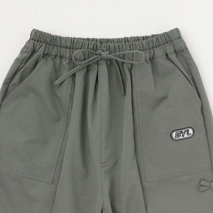 【Cuugal8月號掲載】迷你蝴蝶結工裝褲