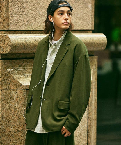 Relax Fit 寬鬆舒適西服套裝 休閒西裝外套 休閒長褲