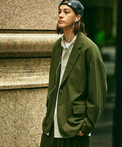 Relax Fit 寬鬆舒適西服套裝 休閒西裝外套 休閒長褲
