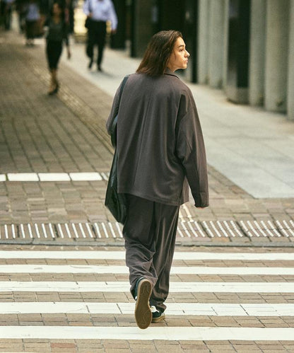 Relax Fit 寬鬆舒適西服套裝 休閒西裝外套 休閒長褲