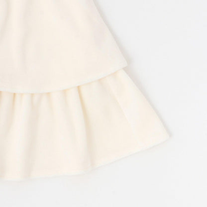 層疊半身裙&蕾絲褲套裝