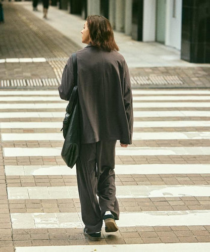 Relax Fit 寬鬆舒適西服套裝 休閒西裝外套 休閒長褲
