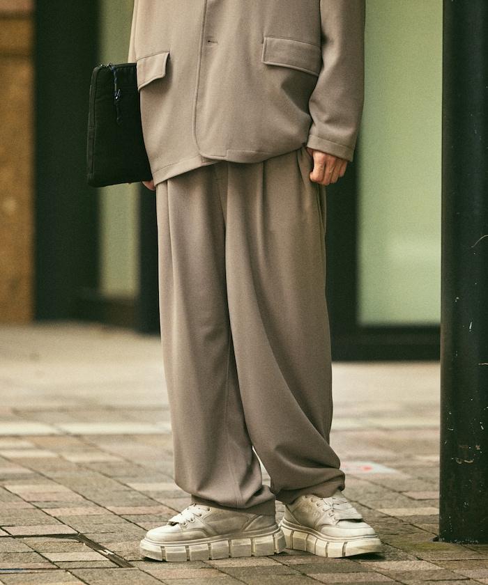 Relax Fit 寬鬆舒適西服套裝 休閒西裝外套 休閒長褲