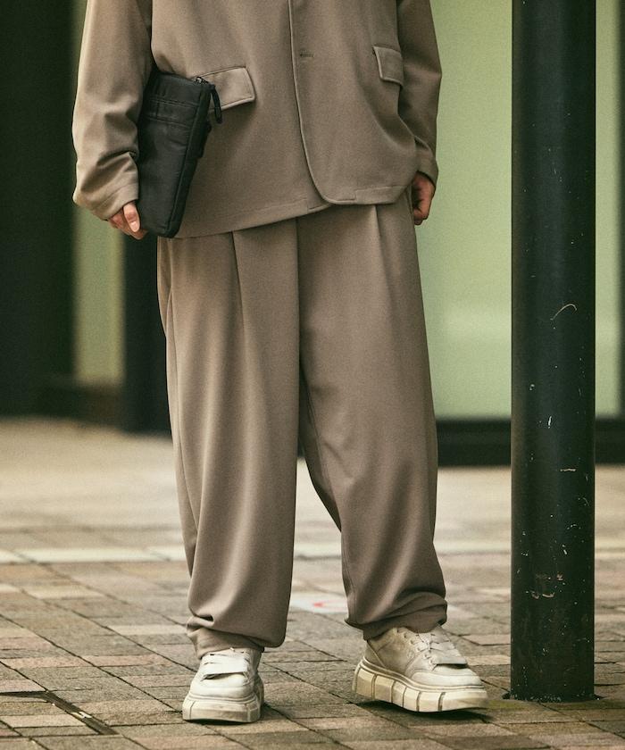 Relax Fit 寬鬆舒適西服套裝 休閒西裝外套 休閒長褲