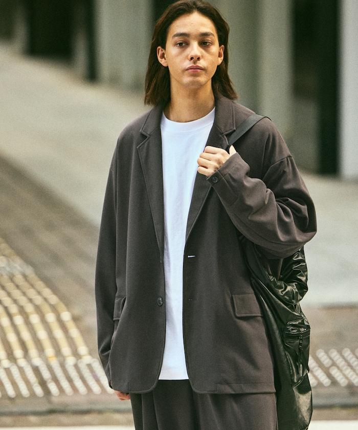Relax Fit 寬鬆舒適西服套裝 休閒西裝外套 休閒長褲