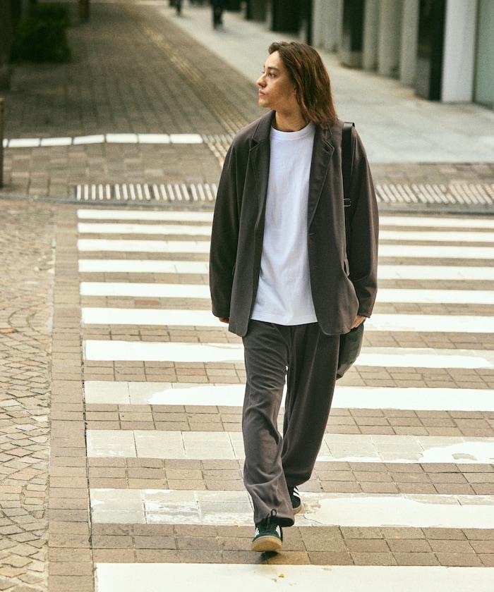 Relax Fit 寬鬆舒適西服套裝 休閒西裝外套 休閒長褲