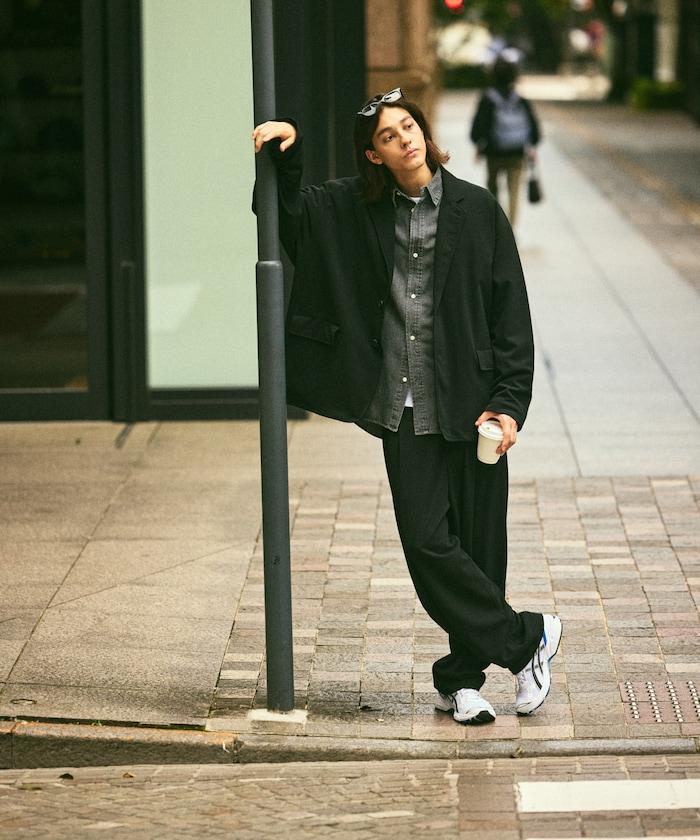Relax Fit 寬鬆舒適西服套裝 休閒西裝外套 休閒長褲