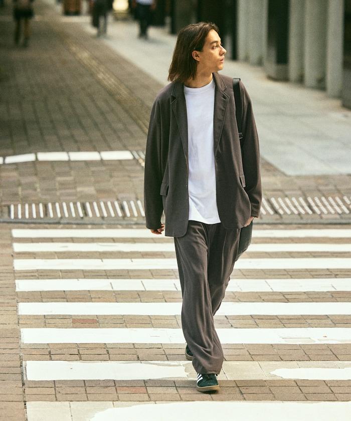 Relax Fit 寬鬆舒適西服套裝 休閒西裝外套 休閒長褲