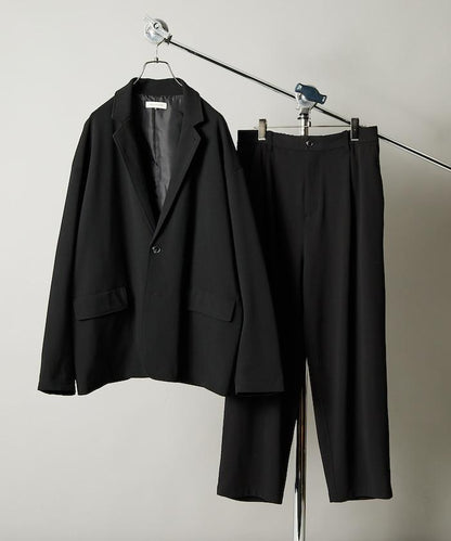 Relax Fit 寬鬆舒適西服套裝 休閒西裝外套 休閒長褲