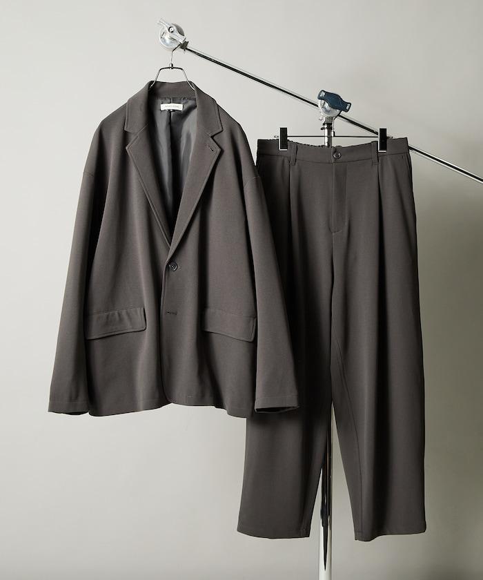 Relax Fit 寬鬆舒適西服套裝 休閒西裝外套 休閒長褲