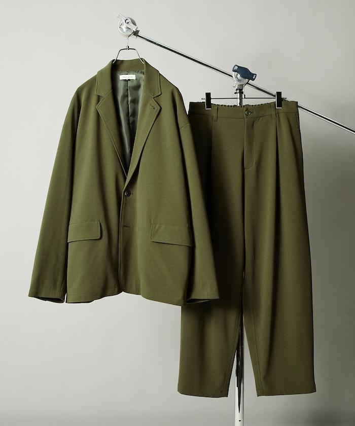 Relax Fit 寬鬆舒適西服套裝 休閒西裝外套 休閒長褲