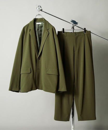Relax Fit 寬鬆舒適西服套裝 休閒西裝外套 休閒長褲
