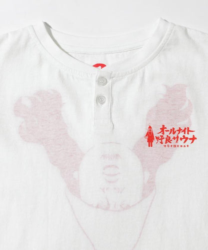 【KIDS】特別款 KANNAIGI × サウナ田ヒロユキ 印花套裝 館內服