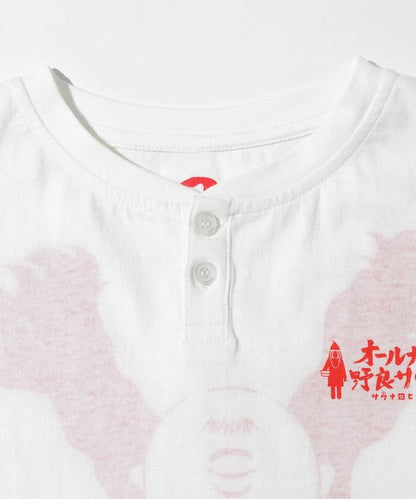 【KIDS】特別款 KANNAIGI × サウナ田ヒロユキ 印花套裝 館內服