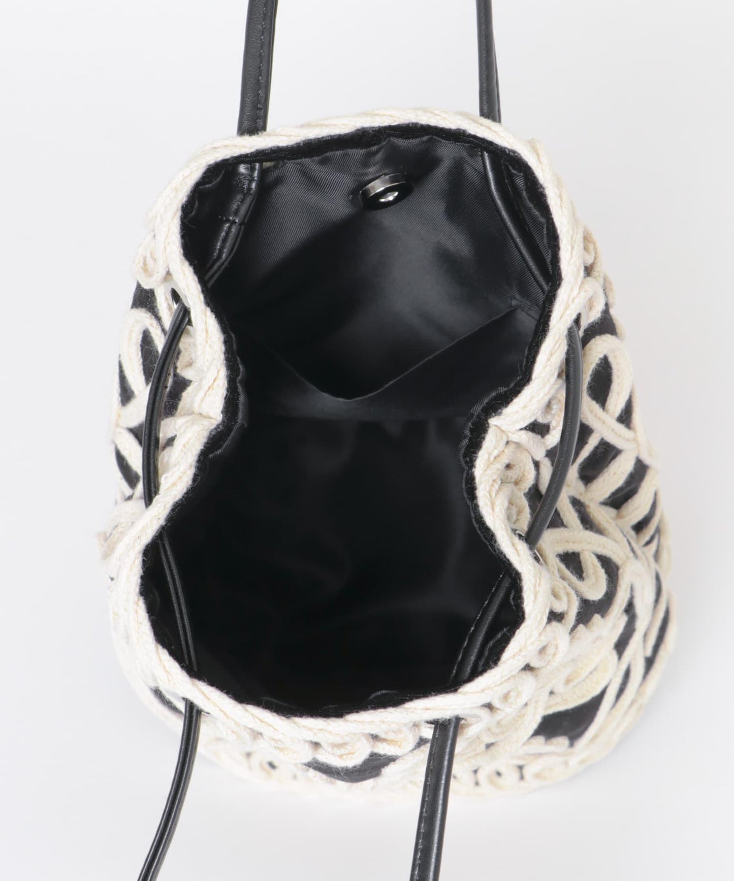 繡花天鵝絨手提包