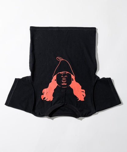 【KIDS】特別款 KANNAIGI × サウナ田ヒロユキ 印花套裝 館內服