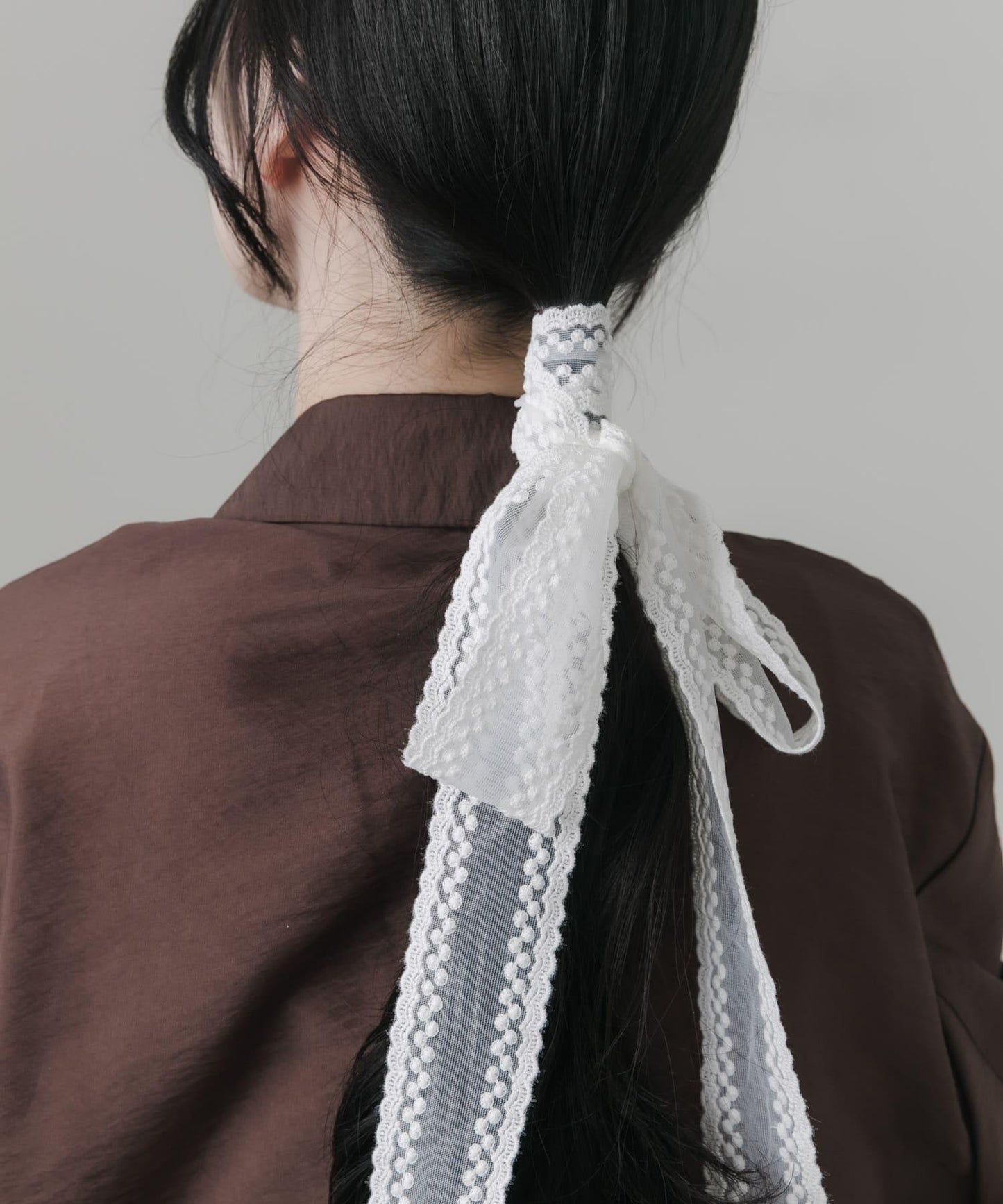 多層蕾絲套裝項鍊A