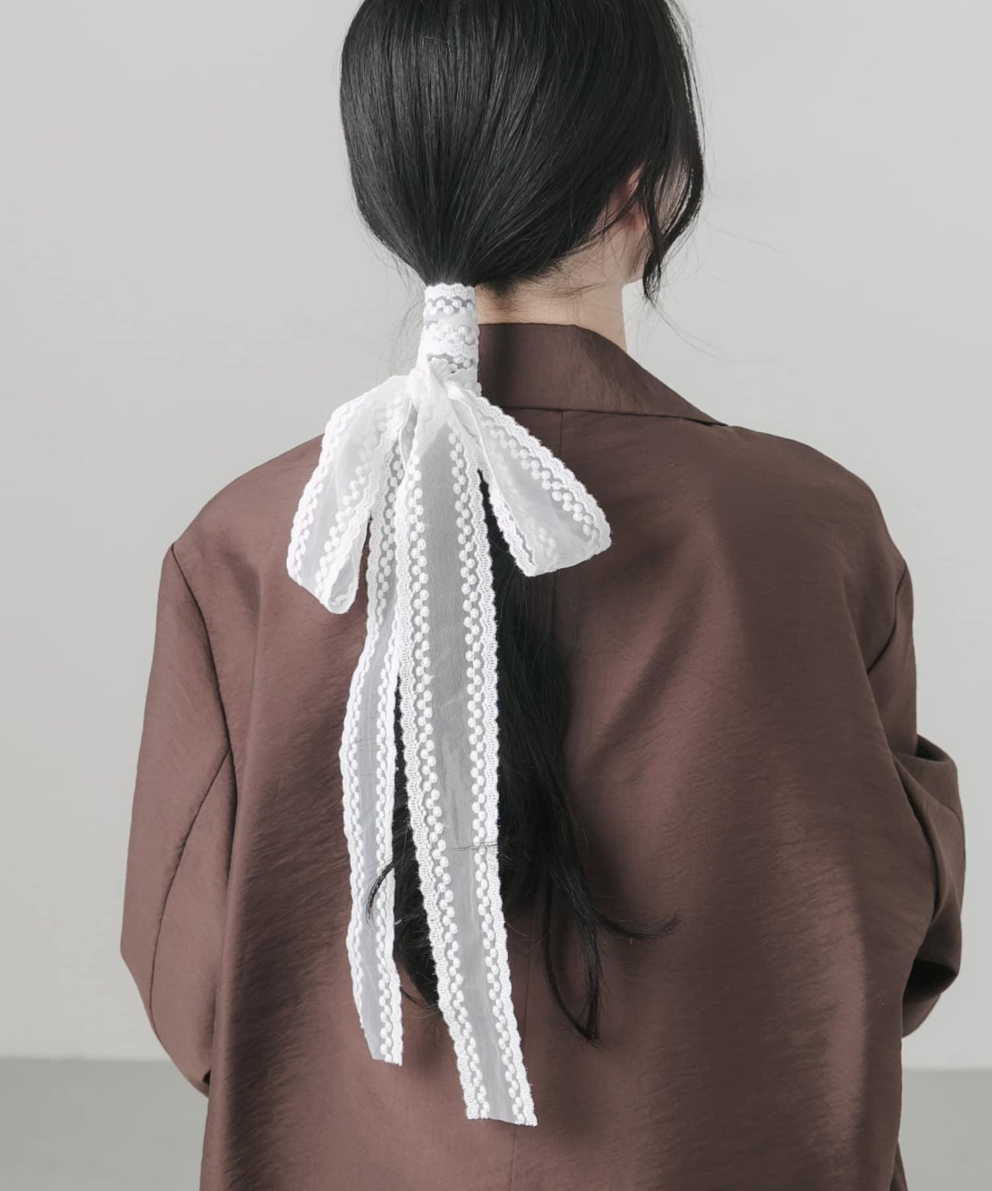 多層蕾絲套裝項鍊A