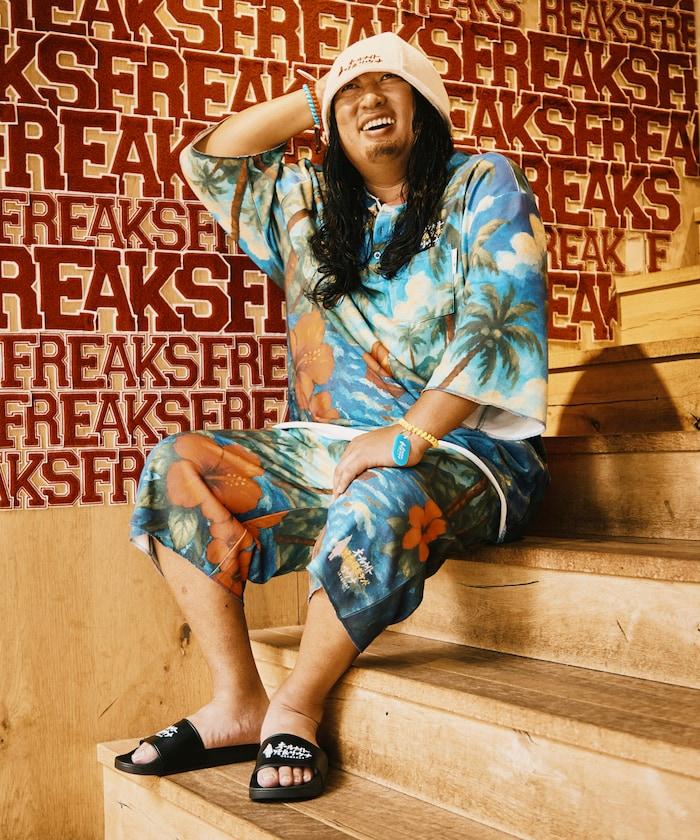 聯名 KANNAIGI × サウナ田ヒロユキ 加絨館內服套裝 附束口揹包