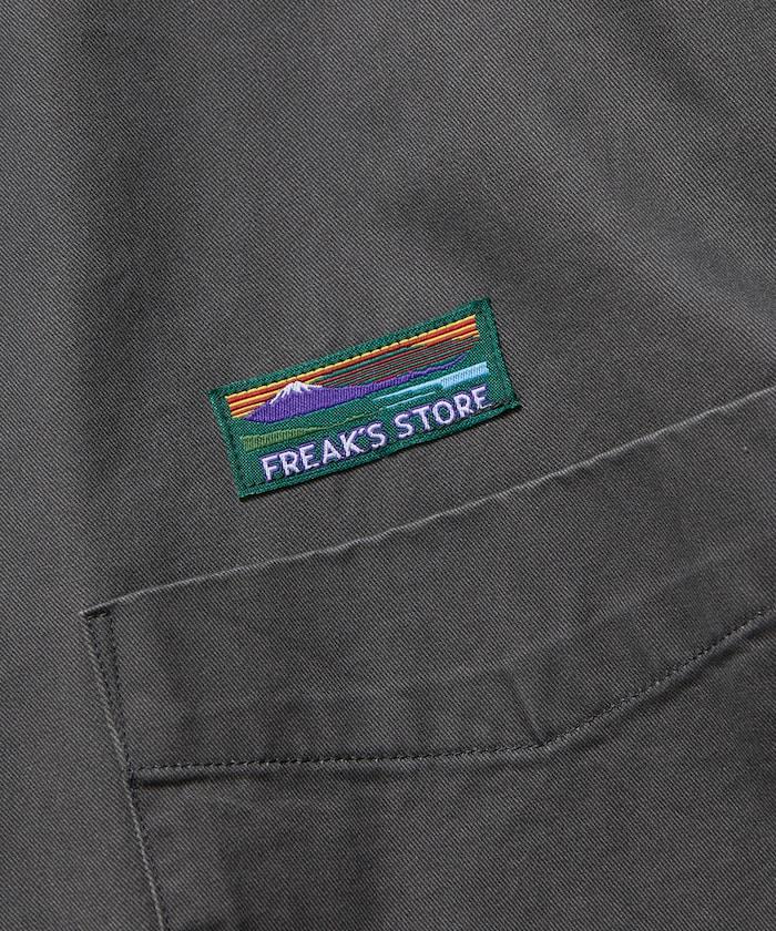 寬鬆版型水洗常規領襯衫