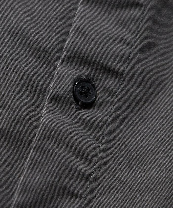 寬鬆版型水洗常規領襯衫