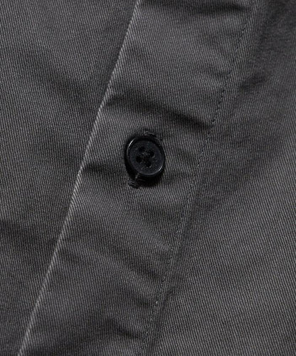 寬鬆版型水洗常規領襯衫