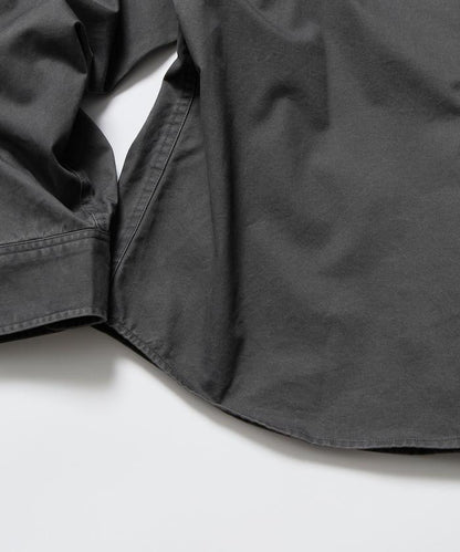 寬鬆版型水洗常規領襯衫