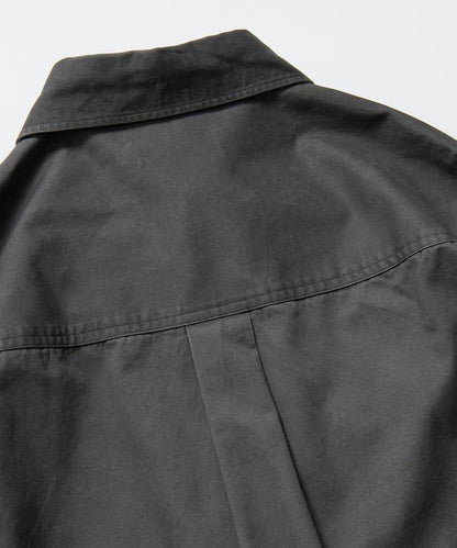 寬鬆版型水洗常規領襯衫