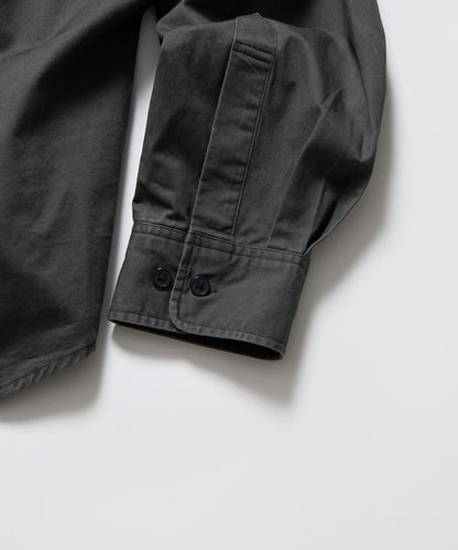 寬鬆版型水洗常規領襯衫