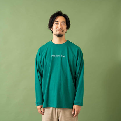 【Penfield】DAD蓄光標誌寬鬆長袖T恤