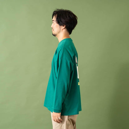 【Penfield】DAD蓄光標誌寬鬆長袖T恤