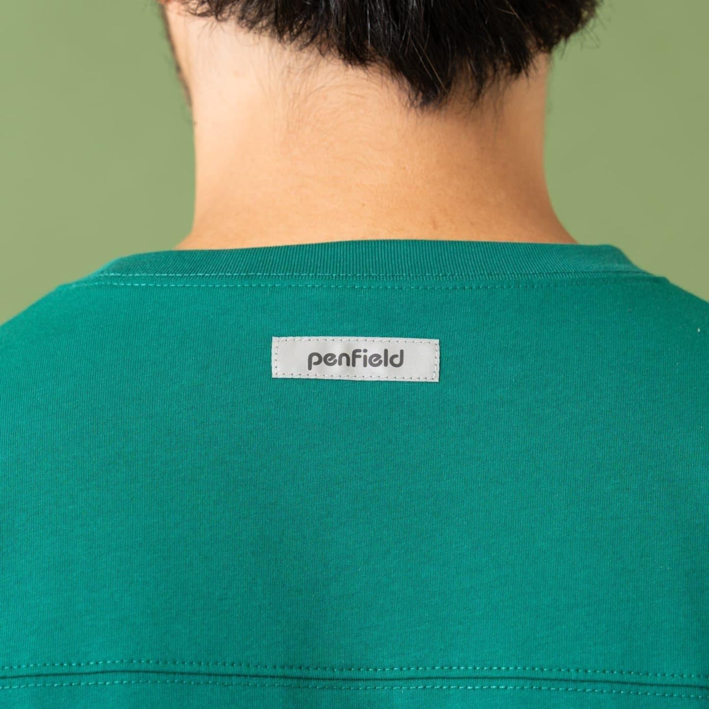 【Penfield】DAD蓄光標誌寬鬆長袖T恤