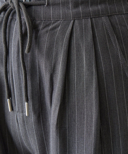【AW】細條紋休閒褲
