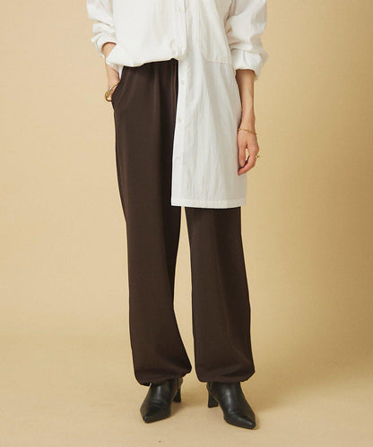 【nane】針織休閒寬鬆長褲