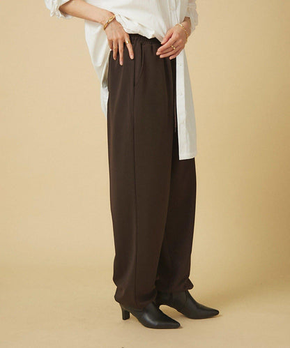 【nane】針織休閒寬鬆長褲