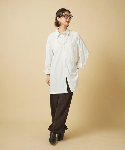 【nane】針織休閒寬鬆長褲