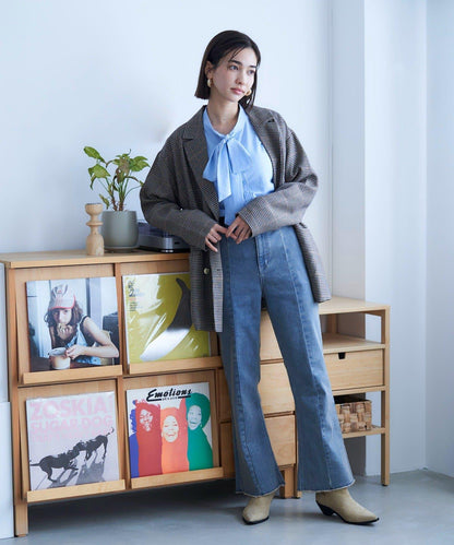 【nane】蝴蝶結領襯衫